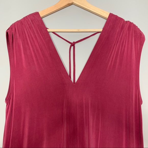 NWT eri + ali Pink Boho Midi Briella Tunic Dress S - Picture 4 of 12